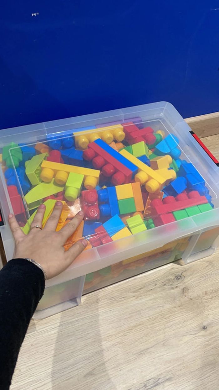 Caisse lego mega bloks - photo numéro 2