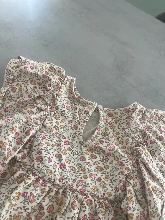 Teeshirt fleuri vertbaudet - photo numéro 5