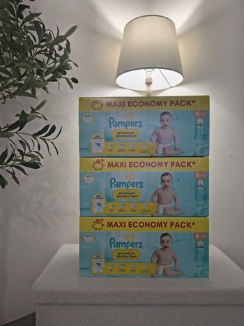 Couches Pampers prenium protection taille 3