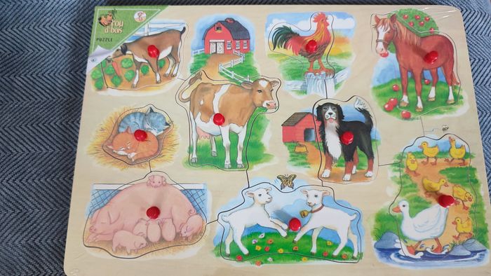 Puzzle animaux de la ferme