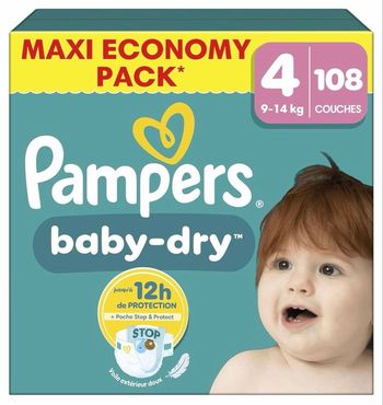Pampers Baby-Dry taille 4