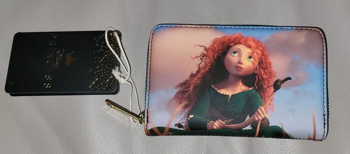 Portefeuille porte monnaie merida rebelle disney
