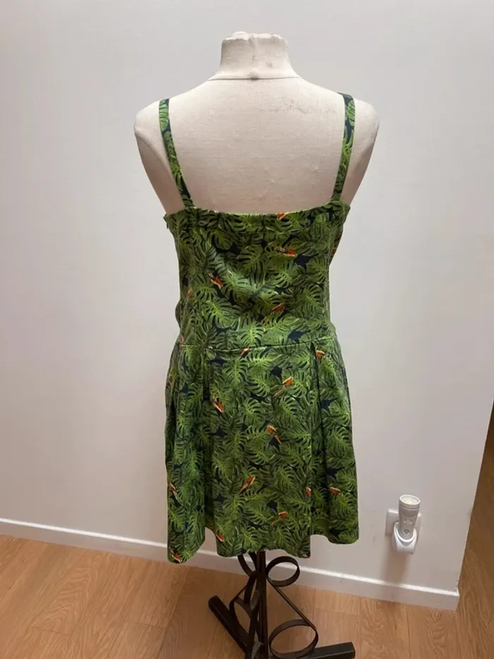 Superbe Robe tropicale Naf Naf 🌸 42 - photo numéro 6