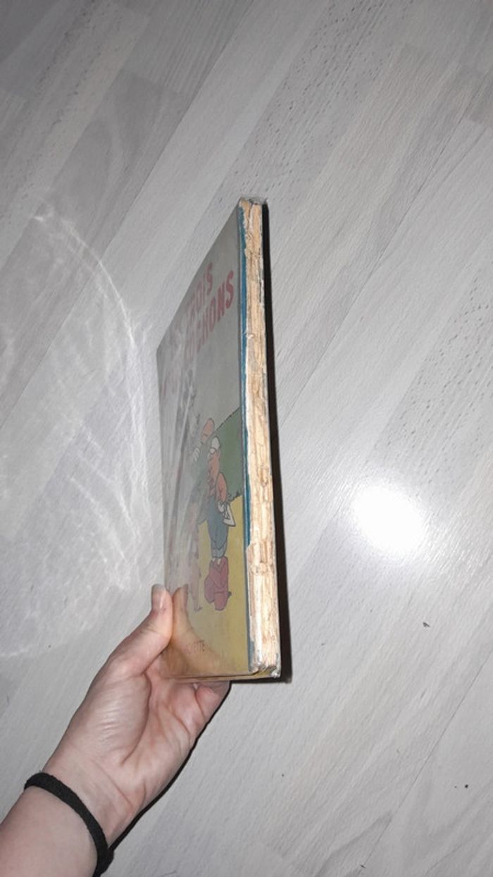 Magnifique livre ancien 1934 les 3 petits cochons illustré - photo numéro 3