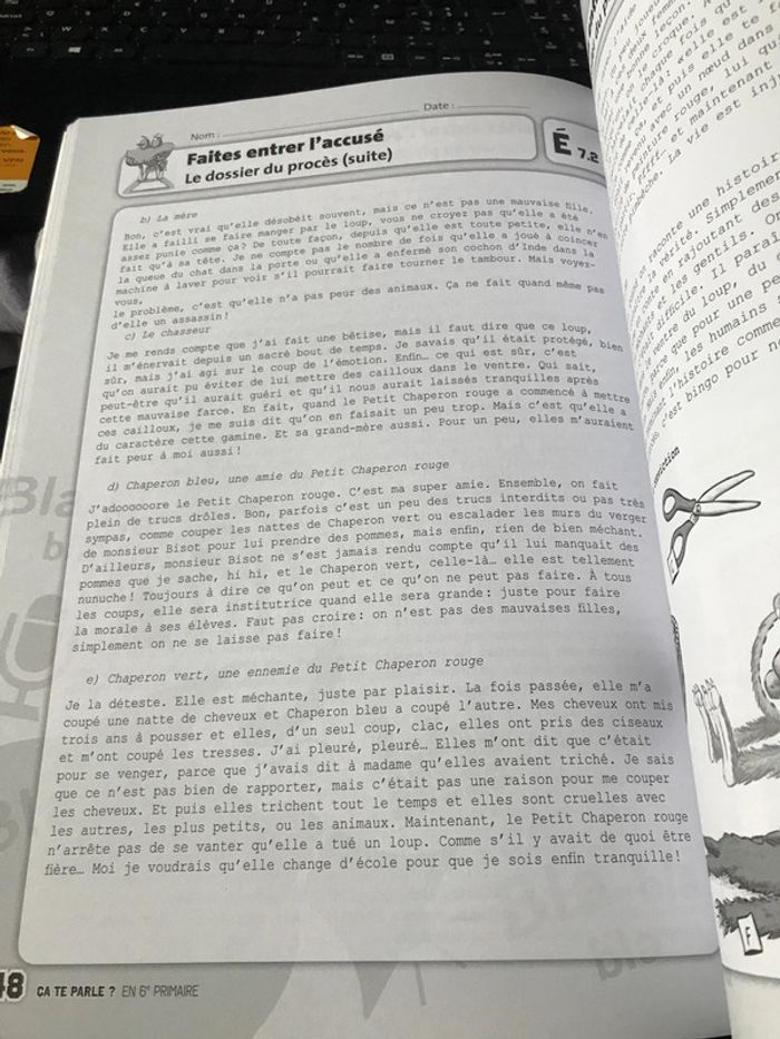 Ça te parle ? En 6 ème primaire Érasme - photo numéro 5