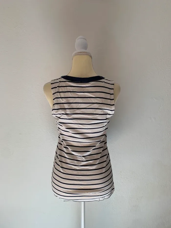 Débardeur rayé Esprit - Taille L - photo numéro 3