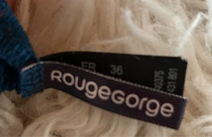 Nuisette RougeGorge satinée – bleu canard – taille 36 - photo numéro 7