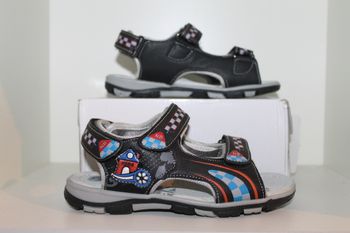 belles sandales nus pieds noir 35