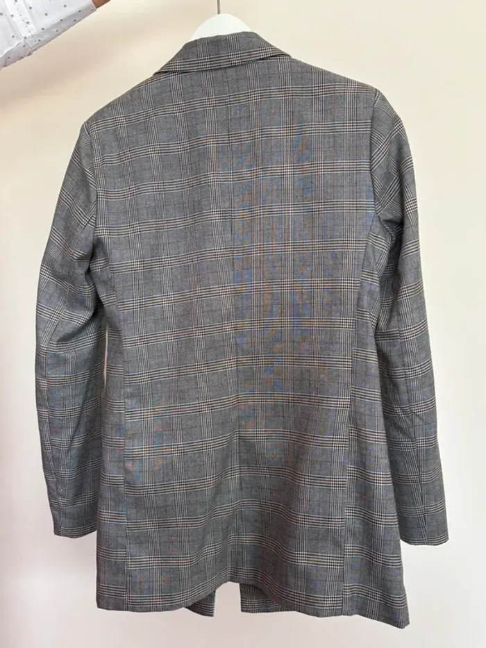 blazer à carreaux jennyfer taille S - photo numéro 3