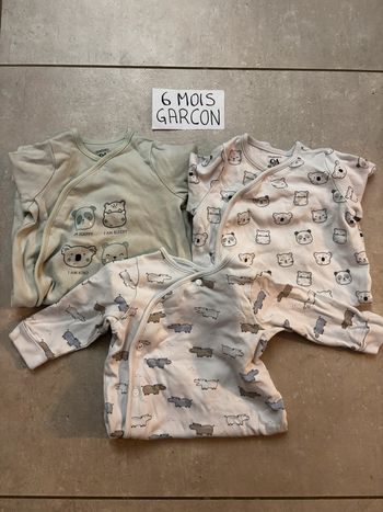 Lot grenouillère été