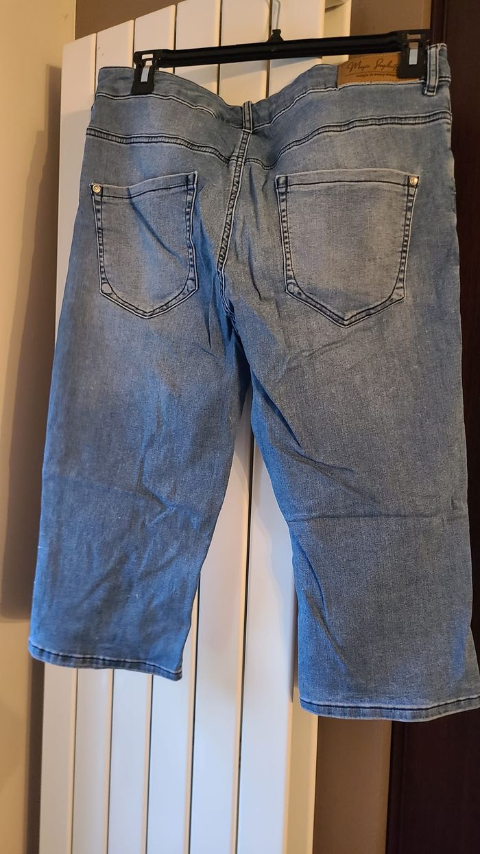 Jeans pantacourt femme - photo numéro 3