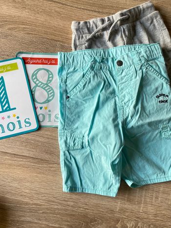 Lot de 2 shorts