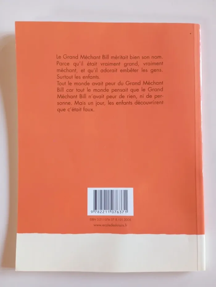 Le grand méchant Bill - Ecole des Loisirs - photo numéro 2