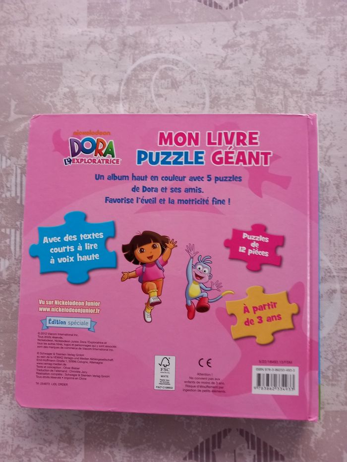 Livre puzzle DORA - photo numéro 2