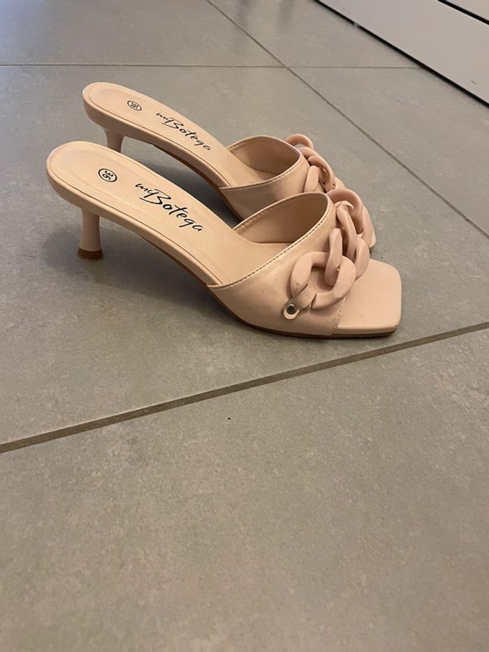 Mules à talons taille 36 - photo numéro 2
