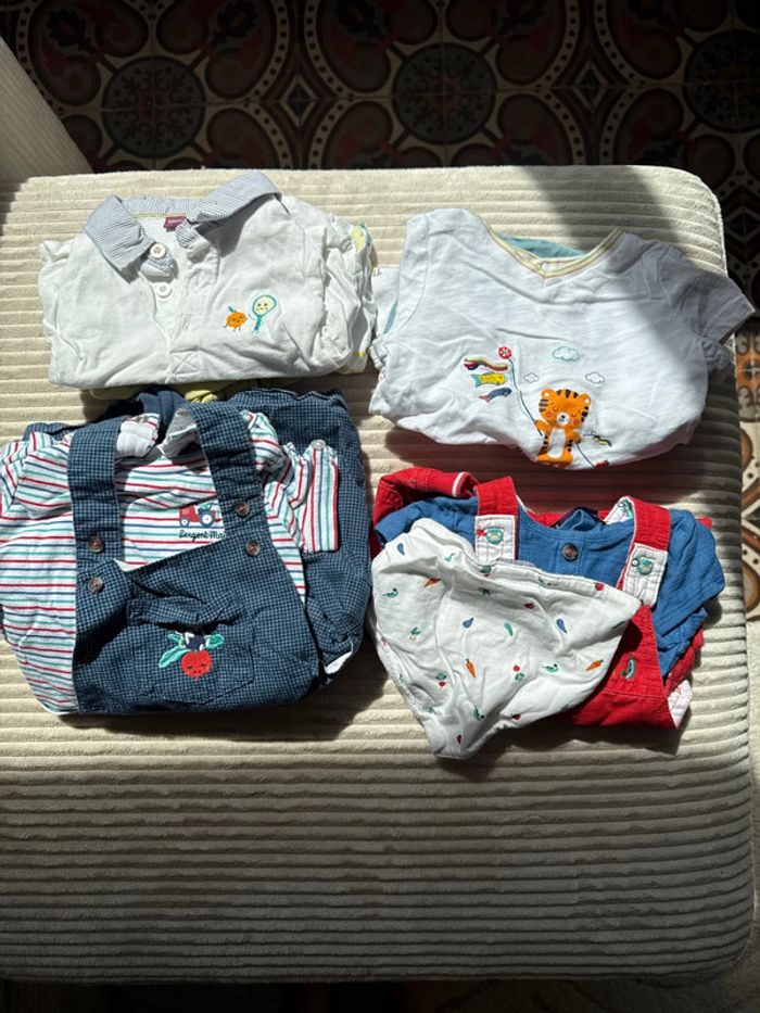 Lot de 4 tenues Sergent Major 6 mois