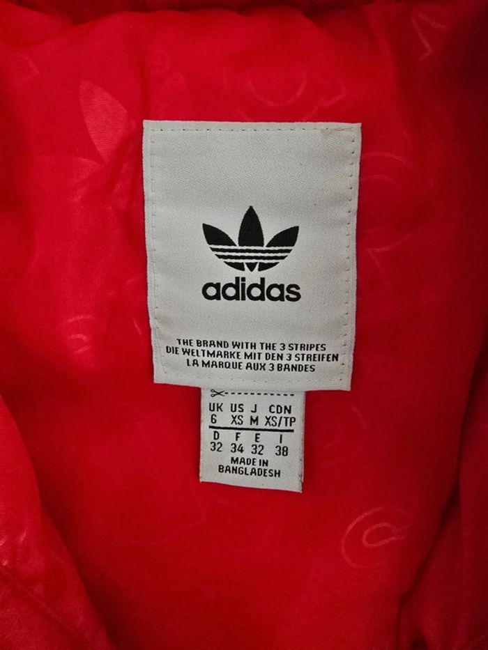 Doudoune Adidas rouge - photo numéro 3