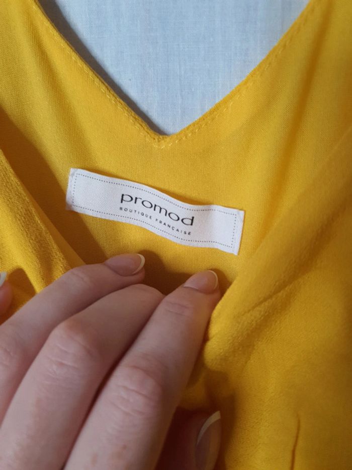 Robe jaune promod - photo numéro 2