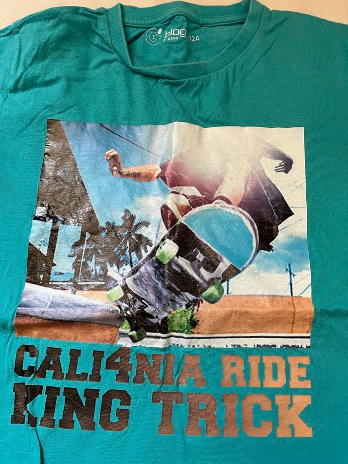 Tee-shirt skate 12 ans - photo numéro 2