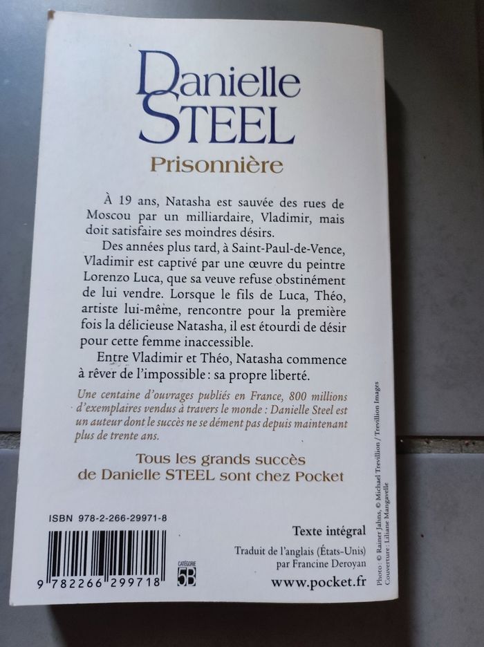 2 livres Danielle Steel - photo numéro 4