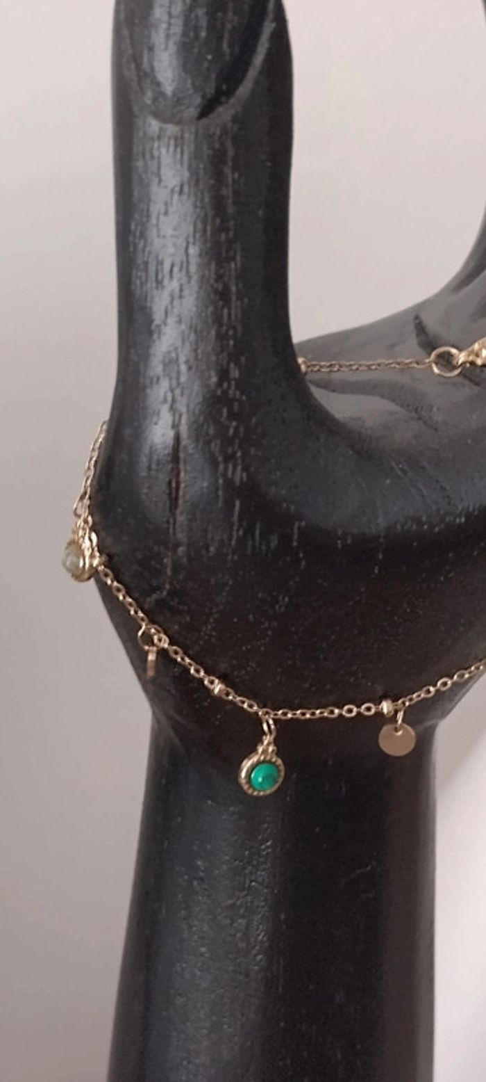 Bracelet malachite Bohm - photo numéro 2
