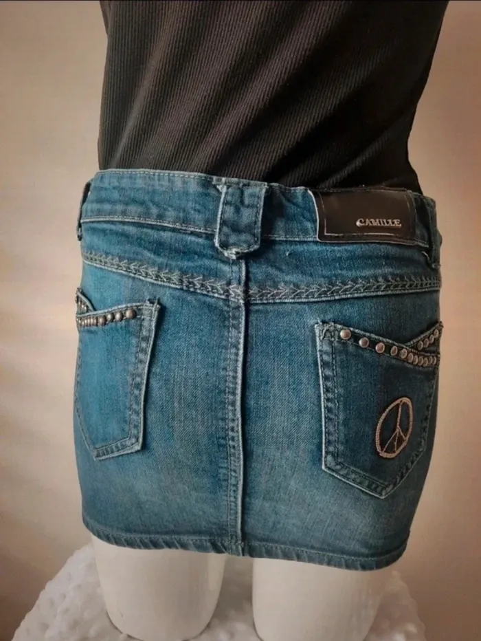 Mini jupe en jeans S - photo numéro 4