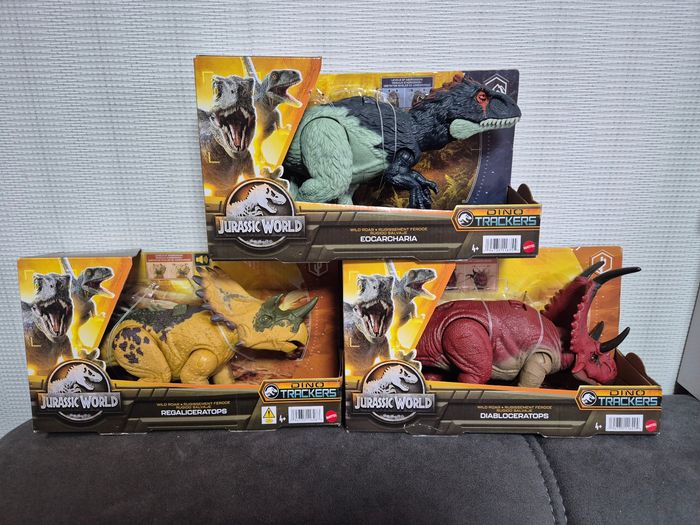 Jurassic Word -lots 3 dinausaure sonores et articulés
