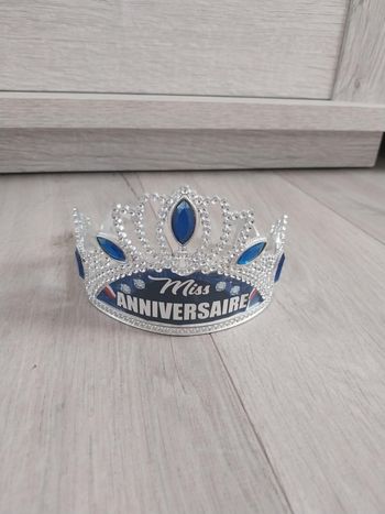 Couronne Miss anniversaire