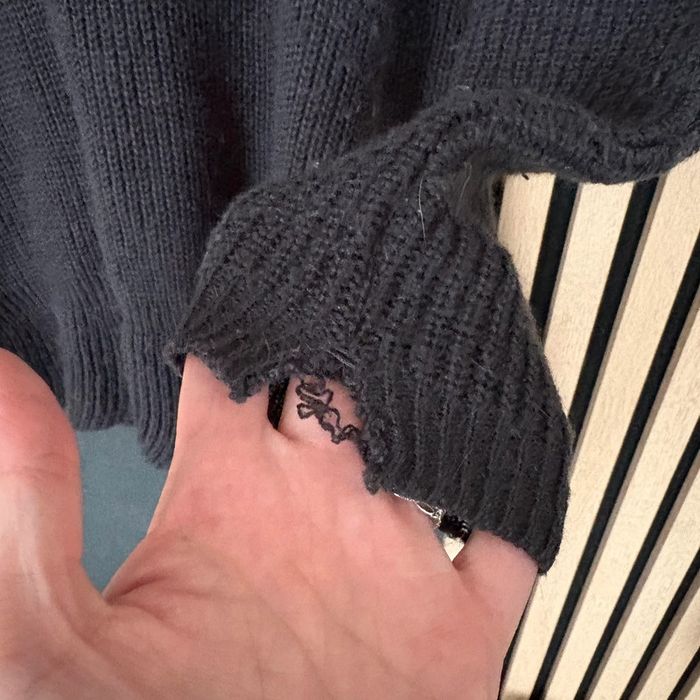 Gilet long gris foncé Cache Cache – Taille 1, à volant - photo numéro 7