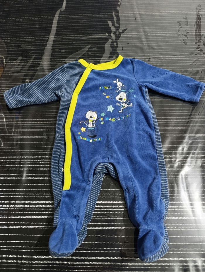 Lots de 3 pijamas bébé garçon 3 mois - photo numéro 2