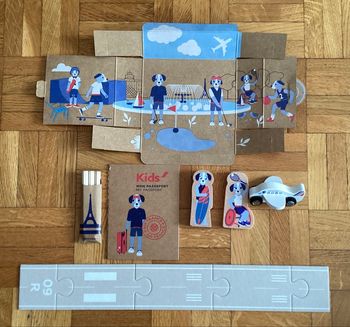 Set de jeux avion compagnie aérienne