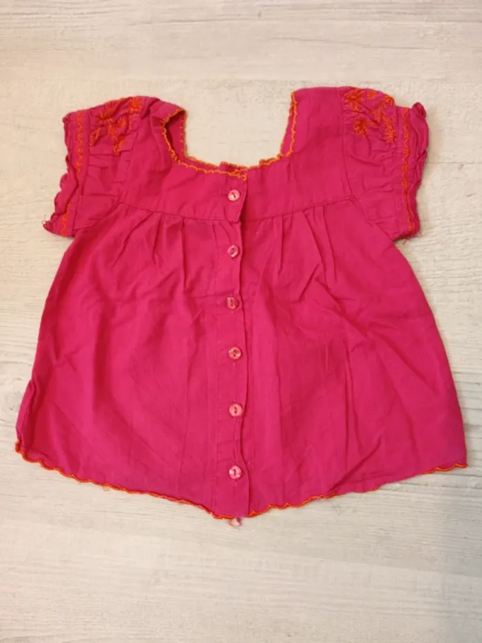 Lot 2Tunique rose 26 mois - photo numéro 5