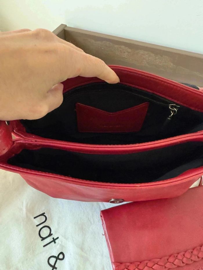 Ensemble Nat et Nin : Sac Jen + Portefeuille Assorti - photo numéro 5