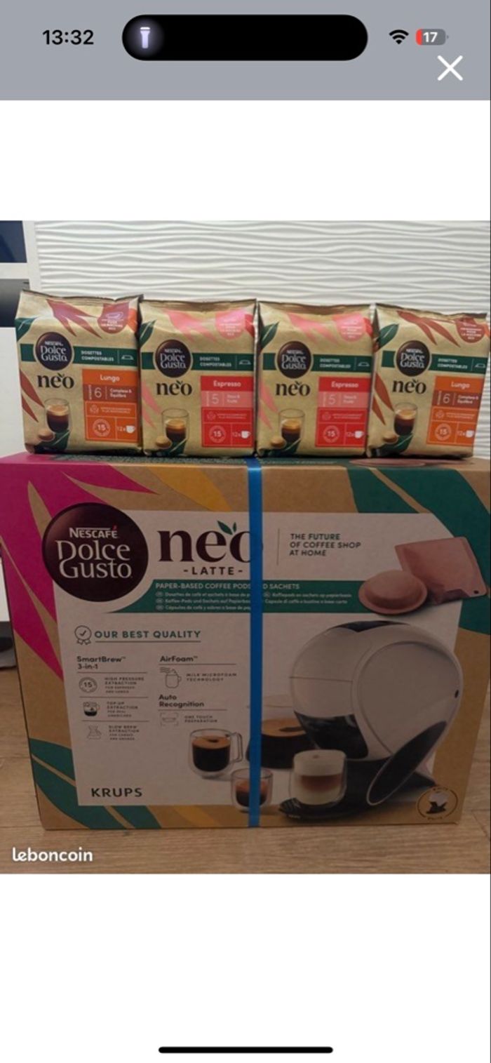 Machine à café dolce gusto neo - photo numéro 2