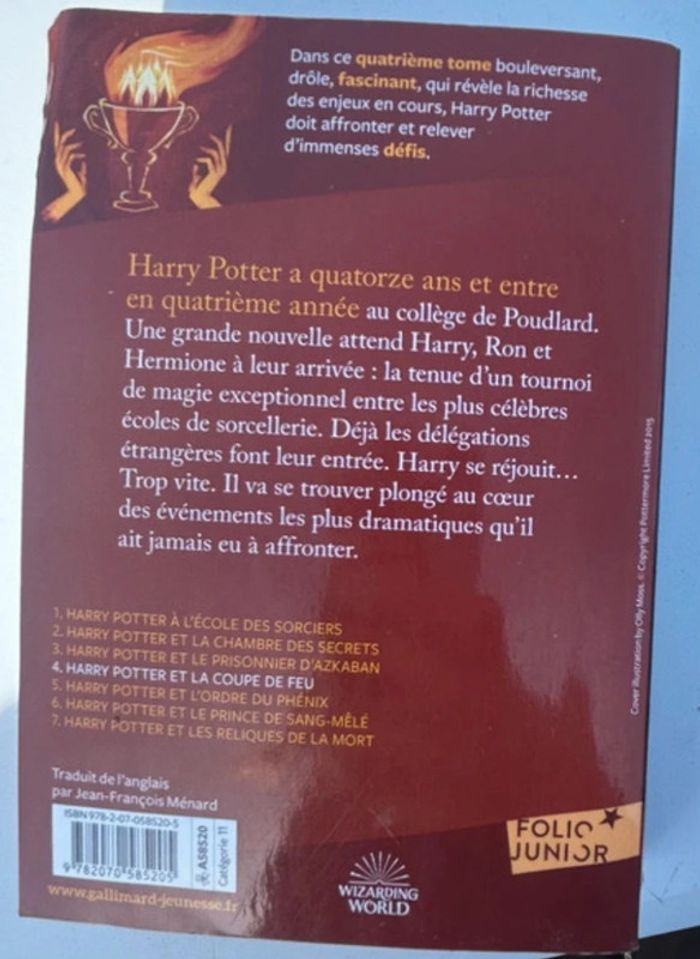 Livre Harry Potter - photo numéro 3