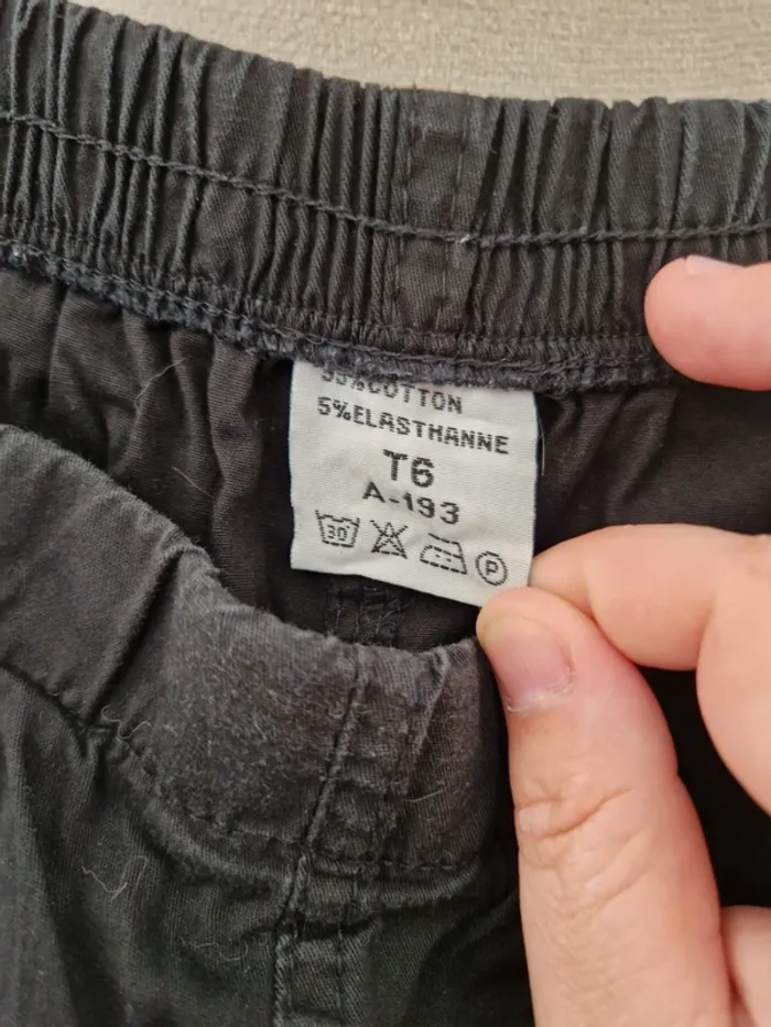 Pantacourt jegging noir taille 46 - photo numéro 3