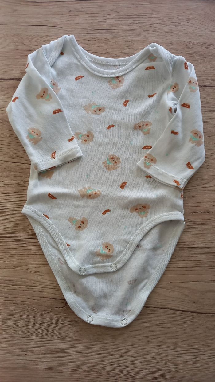 Lot de 3 bodies 6 mois TeX - photo numéro 3
