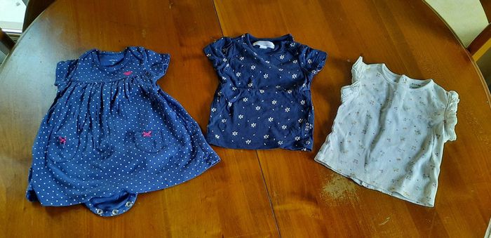 Lot de 14 vêtements pour fille 9 mois été - photo numéro 4