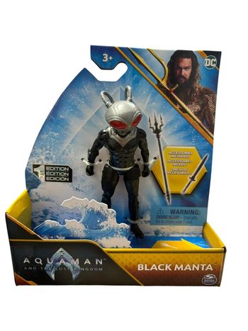 Figurine Dc Comics Aquaman And The Lost Kingdom Black Manta Spin Master neuf