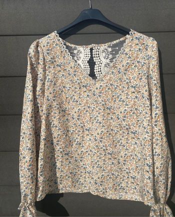 Blouse fleurie femme