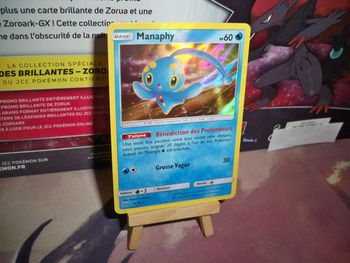 Carte Pokémon - Manaphy SLG 25 - Holo rare brillante VF légendes brillantes