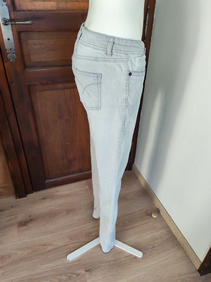 Jean gris clair La Redoute taille 38 - photo numéro 10