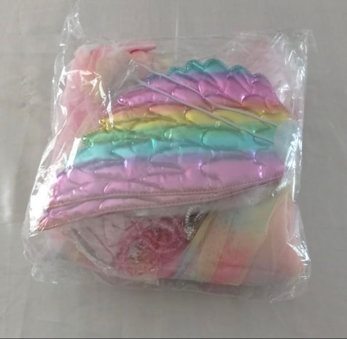 Déguisement robe princesse rose licorne et accessoires 6ans - photo numéro 6