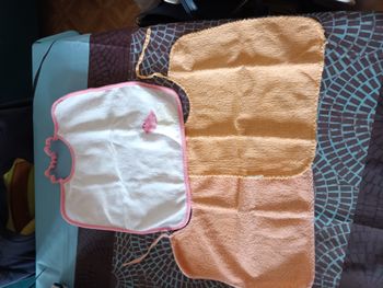 lot de 3 bavoirs