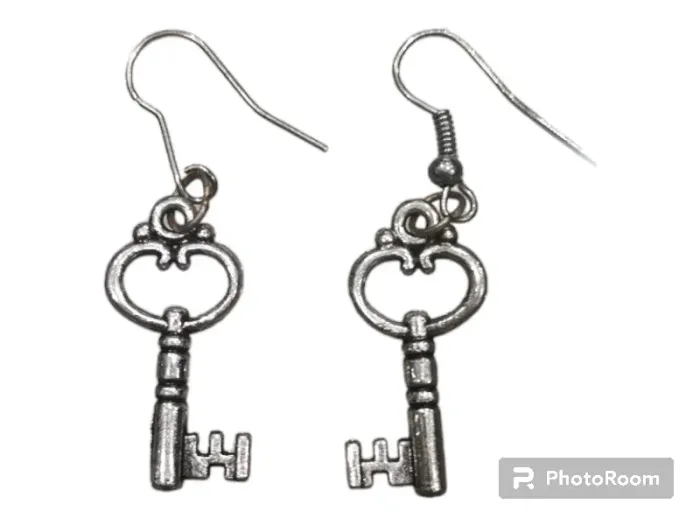 Boucles d'oreilles clés