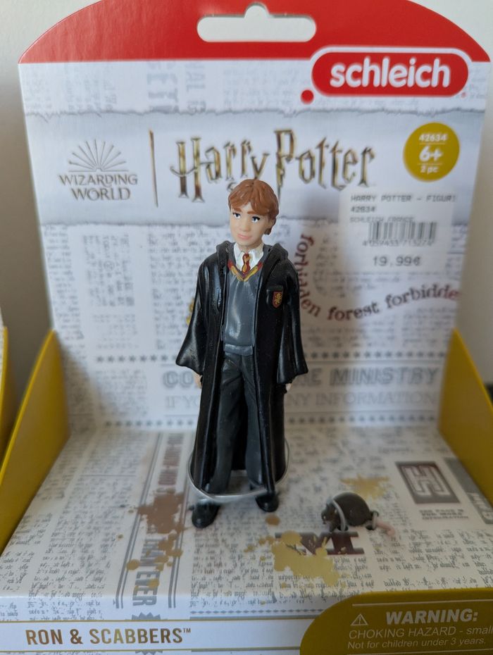 Lot de figurines Schleich Ron et croutard, et Firenze harry Potter - photo numéro 2