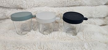 Lot de 3 pots en verre Béaba 250ml