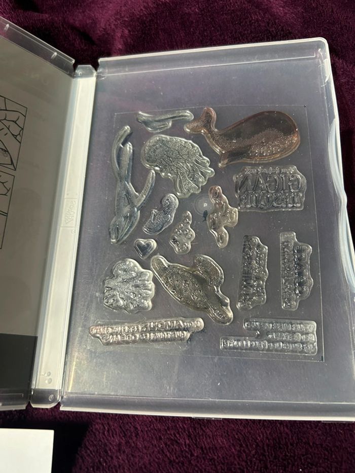 Lot de tampons et perforatrice Une tonne de souhaits Stampin’up! - photo numéro 3