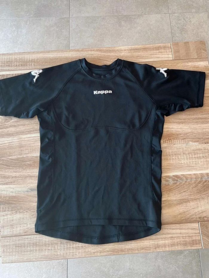 T shirt noir kappa - photo numéro 2
