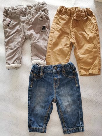 Lot pantalons